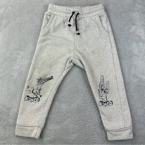 Kenzo Kids Grey Sweatpants Size 3A